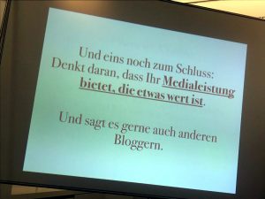 Bloggerclub Monetarisierung München